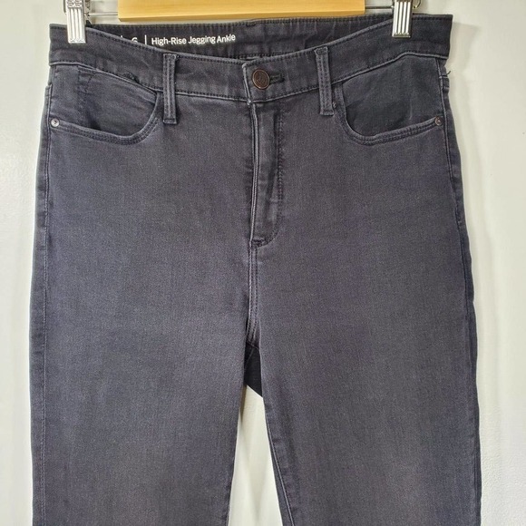 Talbots Flawless High Rise Jegging Ankle Jeans Black Size 6 - Picture 2 of 10